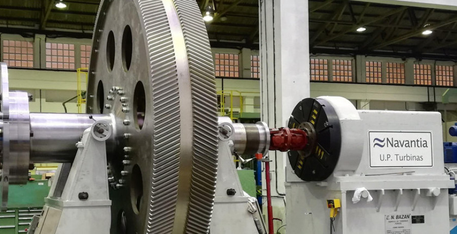 Turbinas de Ferrol entrega el engranaje reductor para  el primer AOR australiano