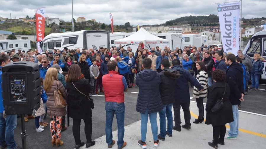Betanzos estrena su primera área de autocaravanas, considerada una de las tres mejores de Galicia