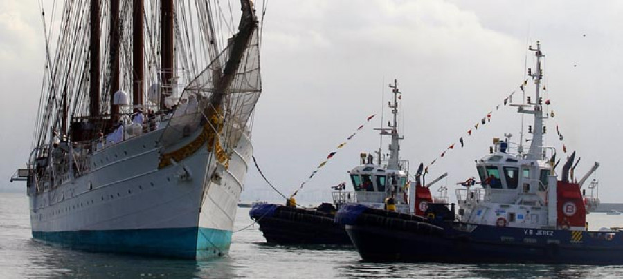 El “Elcano” llega el 15 de febrero a la ría de Ferrol
