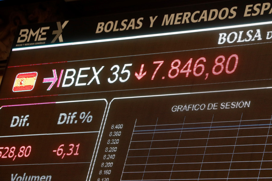El Ibex 35 se desploma un 14% en la peor sesión de su historia