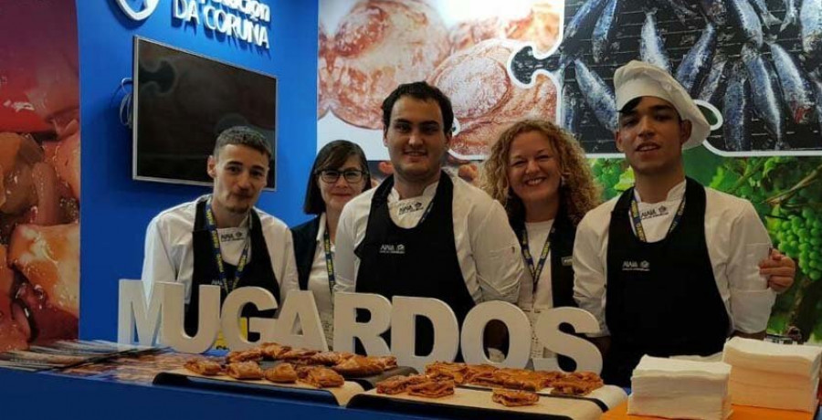 Mugardos presenta su empanada de pulpo en la feria Gastronomika