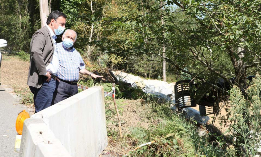 Salen a licitación las obras de la carretera de Monfero por cerca de medio millón de euros