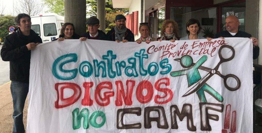 En Marea llevará las demandas de la plantilla del CAMF al Congreso