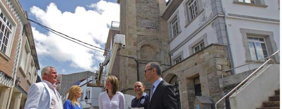 NEDA - El gobierno local defiende la rehabilitación avalada por Patrimonio en la Torre del Reloj