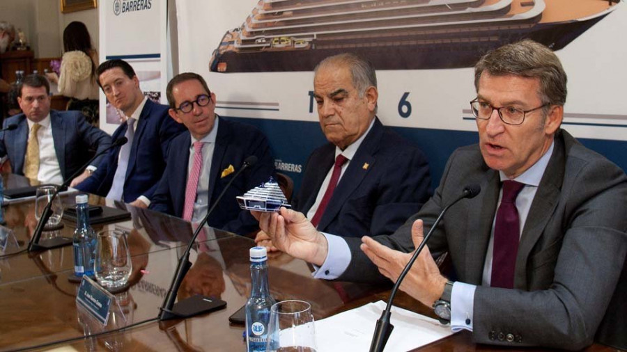 El astillero Barreras confirma el segundo contrato con Ritz Carlton y el “deseo”  de negociar un tercero