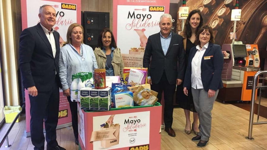 El supermercado Gadis impulsa un nuevo programa de recogida de alimentos