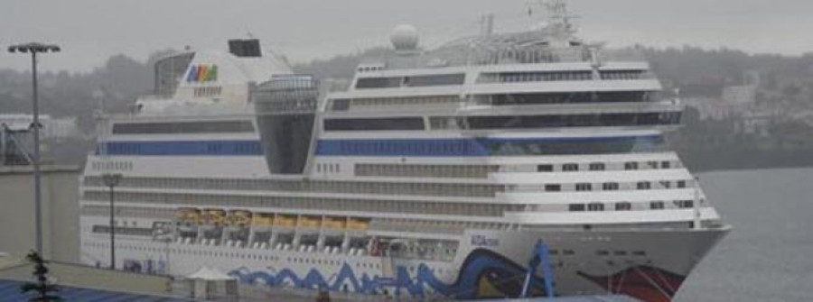 El “Aidamar” inicia la temporada alta en las escalas de cruceros