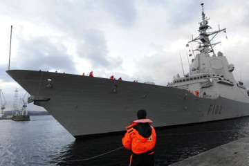 La “Almirante Juan de Borbón” inicia su integración de cuatro meses en la SNMG-2