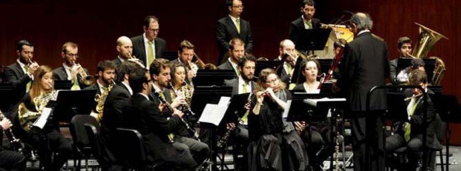 La Banda Ferrolá de Música ofrece mañana en el Auditorio un recital gratuito de zarzuela