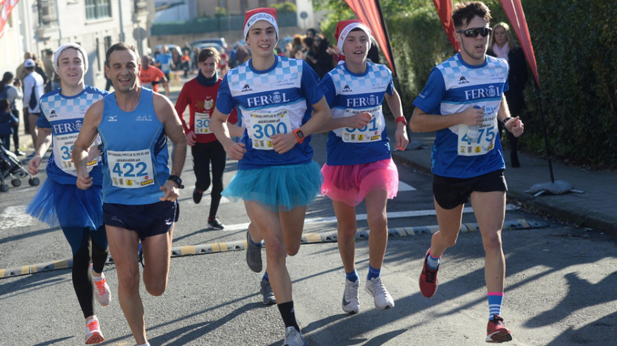 El Año Nuevo se celebra a la carrera