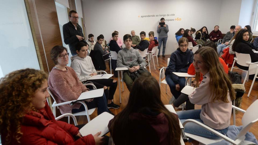 Alumnos del IES Saturnino Montojo participarán de nuevo en “Fálame da Emigración”