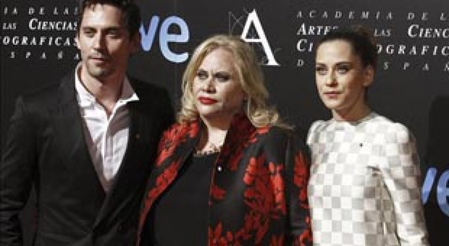 La alfombra roja más relajada en la fiesta de nominados a los Goya