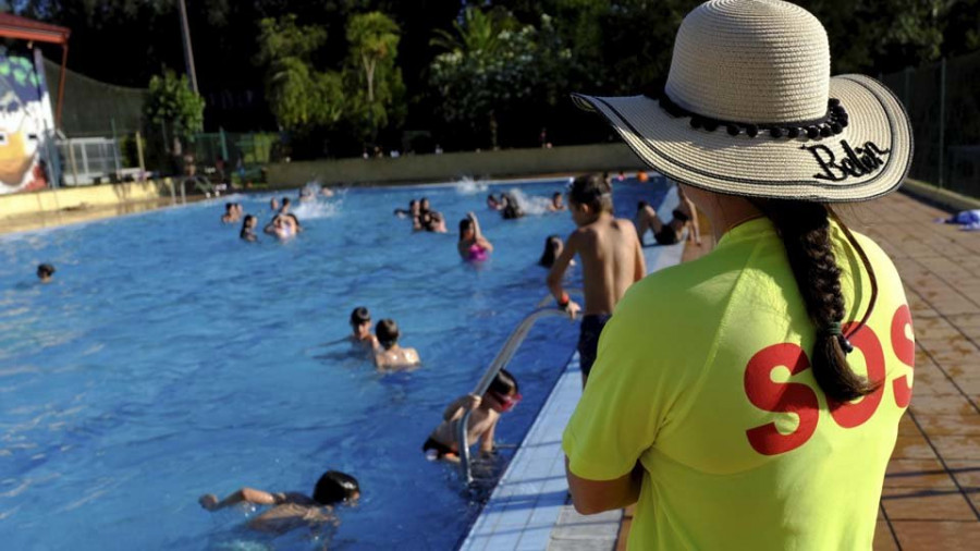 Las piscinas de la zona, una alternativa para combatir el calor