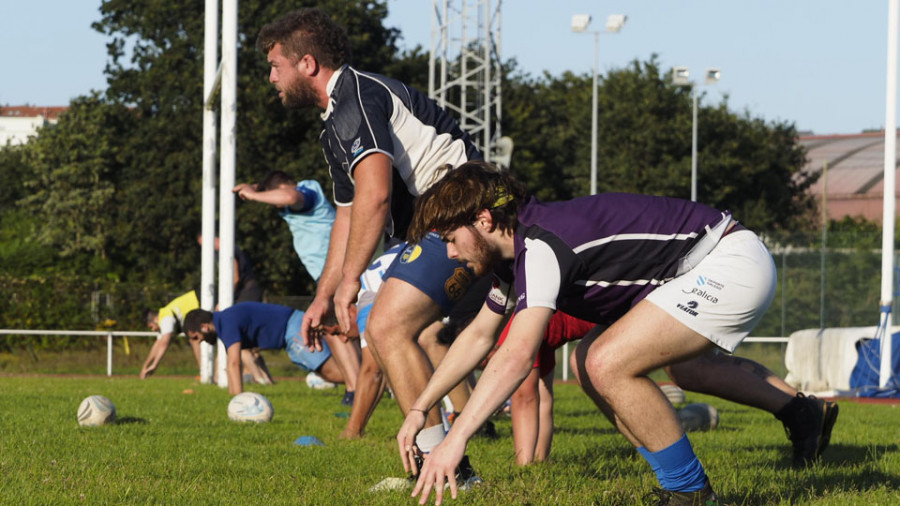 El Rugby Ferrol, otra vez en el campo