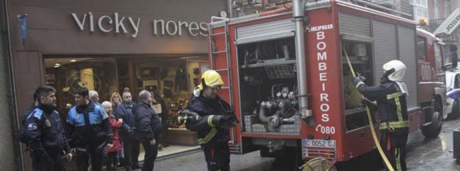 Los Bomberos de Ferrol realizaron una media de dos salidas diarias durante 2015