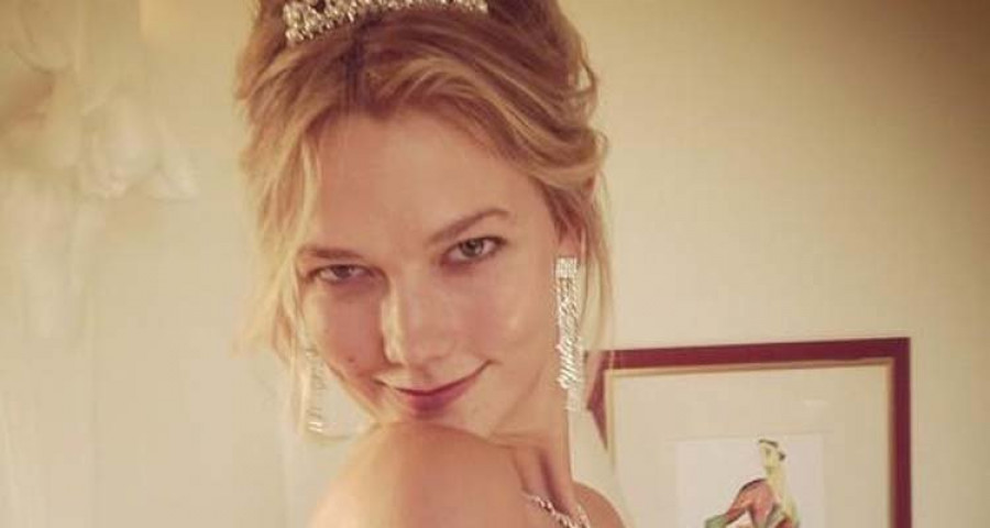 La modelo americana Karlie Kloss, una princesa salida de un cuento