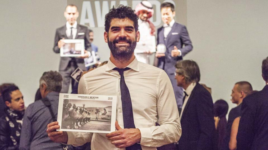 El ferrolano Mario Llorca, reconocido en el premio de fotografía más prestigioso de Italia