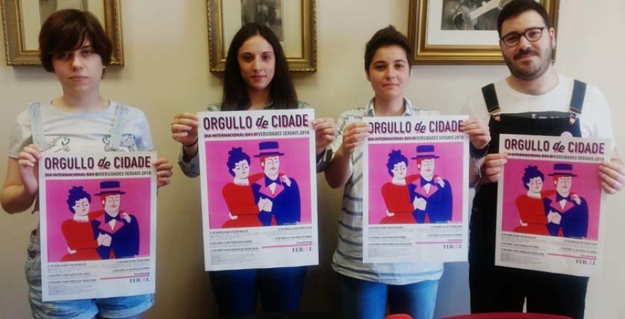 Ferrol siente “orgullo de cidade” en el Día de las Diversidades Sexuales