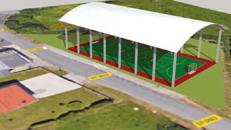Rey Varela apuesta por una pista polideportiva cubierta en Mandiá a partir del 26M