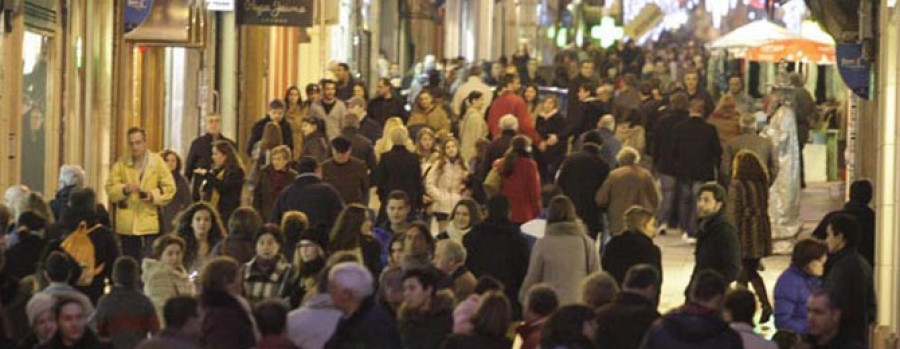 Pocas compras en el último domingo de apertura del año