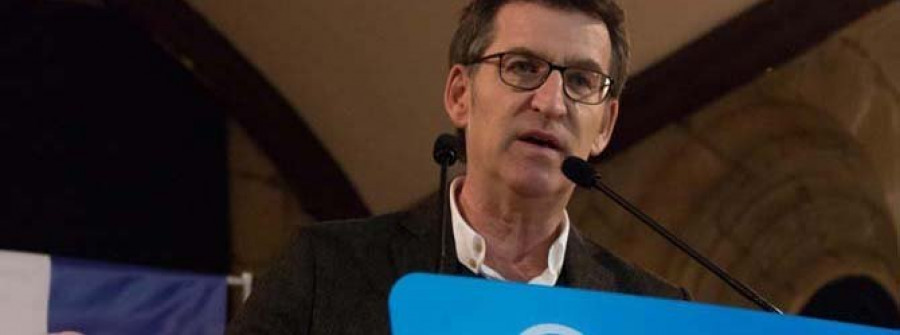 Feijóo pide que se confíe en los obreros de la política y  no en un mesías