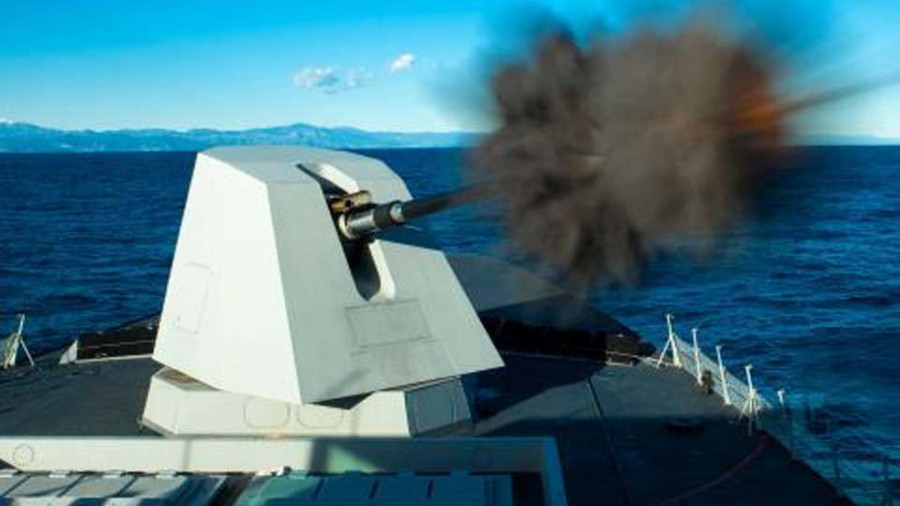 Las fragatas F-110 integrarán en su armamento un cañón Vulcano de última generación