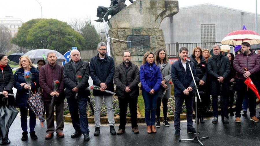 Las intensas lluvias no logran frenar las celebraciones del 10 de marzo