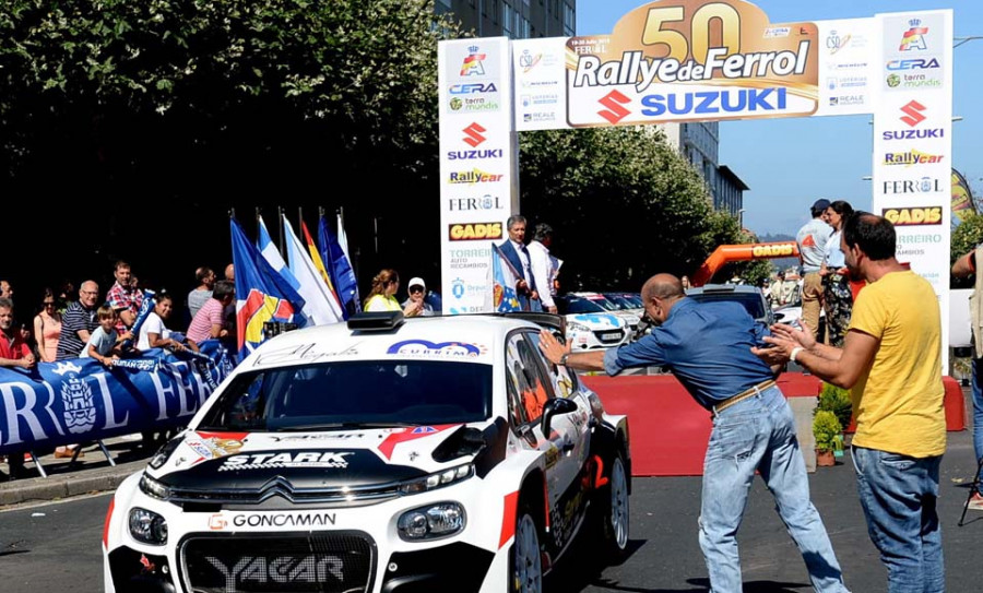 Nueve tramos para un Rally de Ferrol atípico