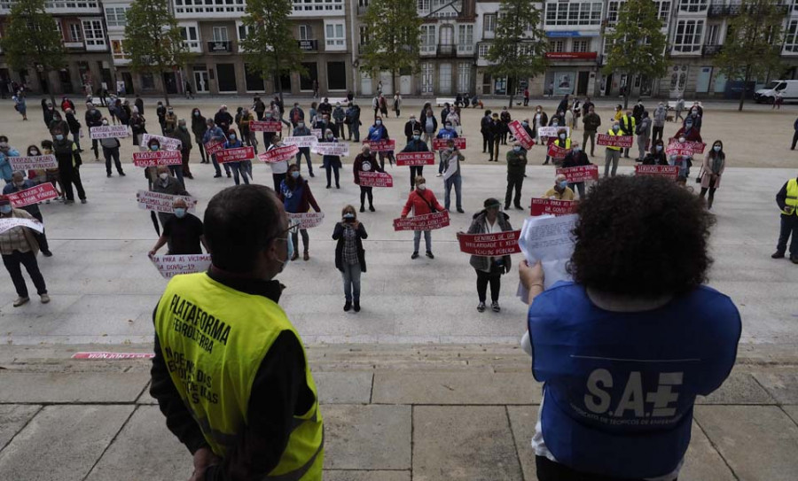 Ferrol protagoniza una jornada reivindicativa con la celebración de tres nuevas protestas