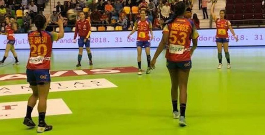 Alicia Fernández, en los Juegos del Mediterráneo