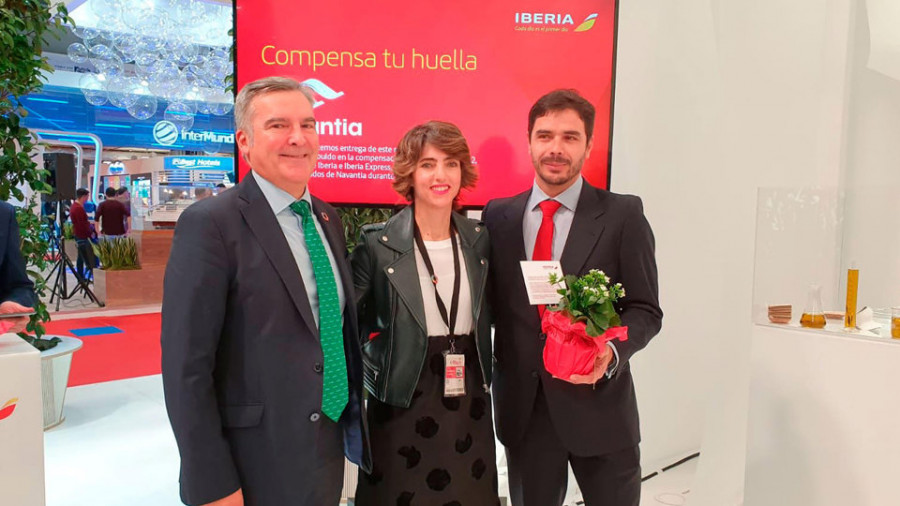 Navantia recibe un premio en Fitur por neutralizar su huella de carbono