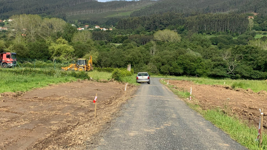 La Diputación comienza las obras de la variante de las Pontigas en Cedeira