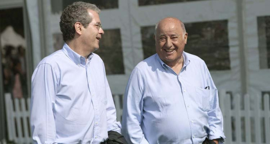 Amancio Ortega ingresa 628 millones por dividendos de Inditex, la mitad de lo que cobrará este año