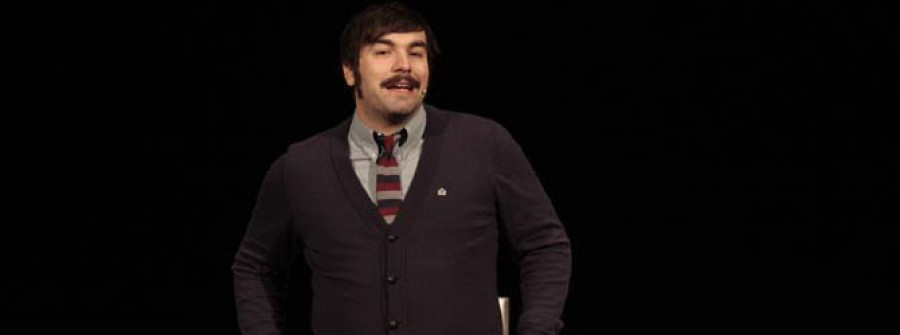 Rober Bodegas presenta “O umbral da estupidez” en Narón