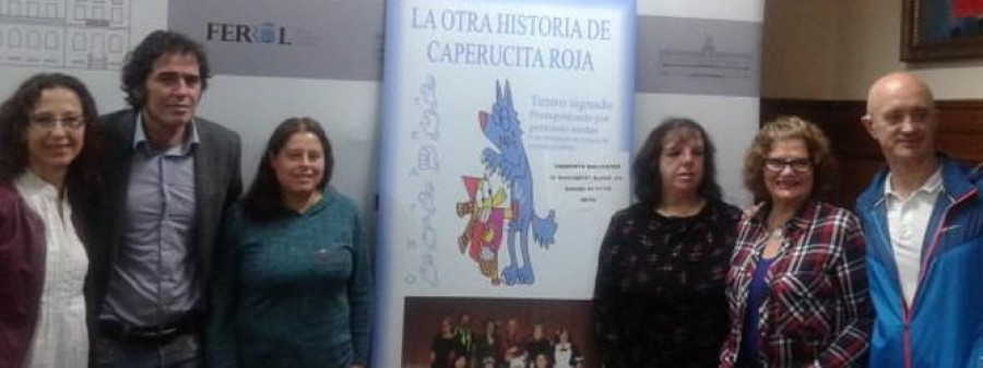 Ferrol acogerá la primera obra de teatro de signos en Galicia del colectivo de personas sordas