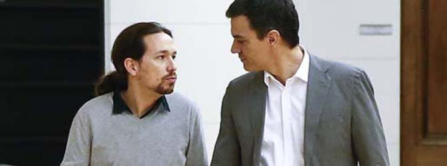 Sánchez e Iglesias se citan para una reunión el próximo miércoles día 30