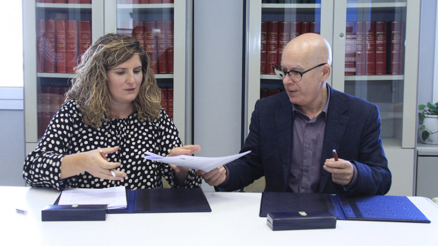 Narón y Diputación firman el acuerdo para rehabilitar el molino de Xuvia