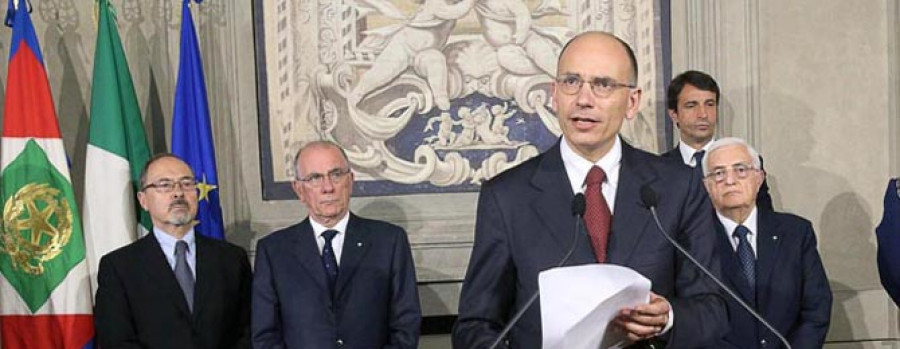 Letta forma un Gobierno de unidad en Italia para poner fin al bloqueo político