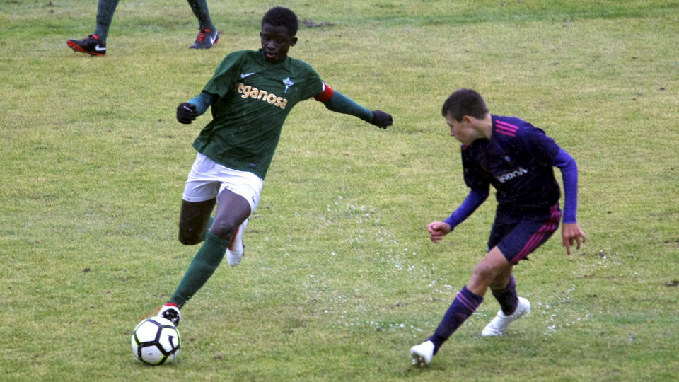 El Racing infantil estuvo cerca de dar la sorpresa ante el potente Celta