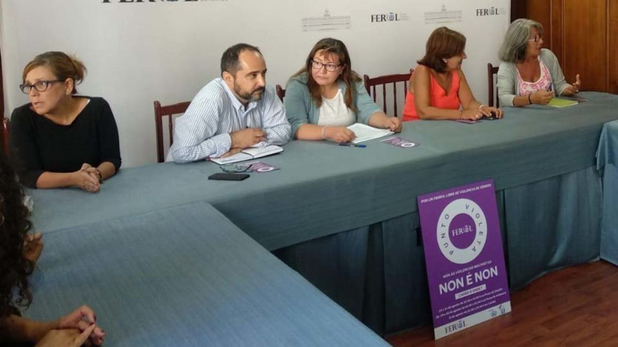 Ferrol estrenará en las fiestas de verano puntos violeta contra la violencia machista