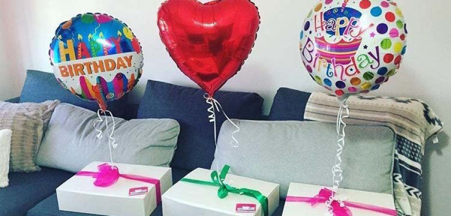 “Lo que sientes cuando te ven con la caja y los globos al abrir la puerta es algo indescriptible”