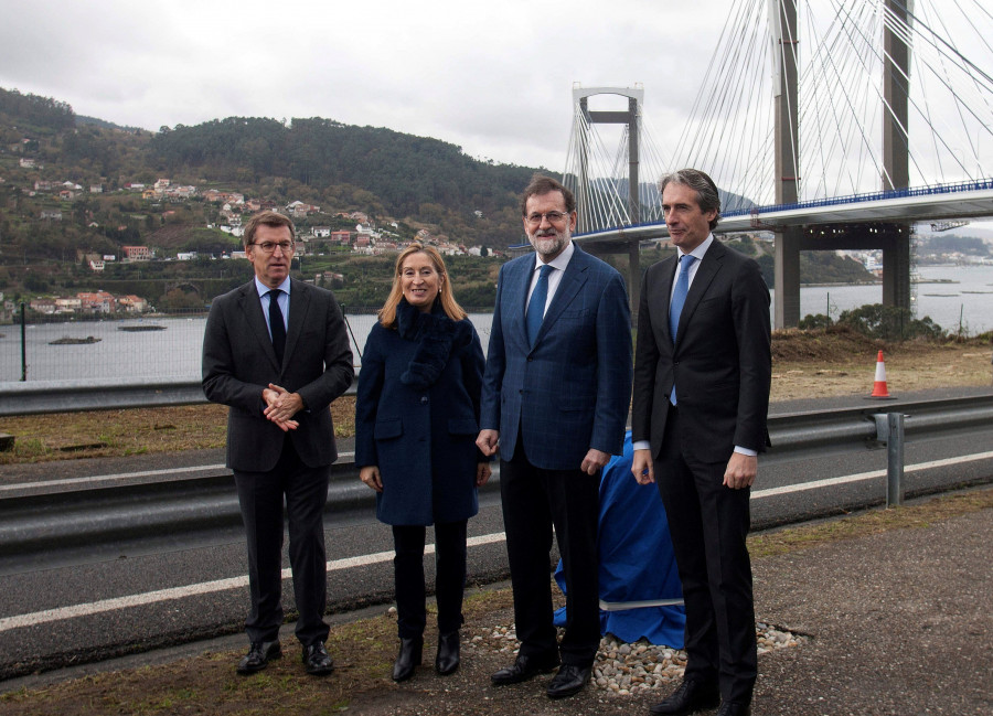 Rajoy inaugura la ampliación de la AP-9 en Rande, que costó 191 millones