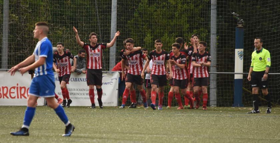 El As Pontes celebró el ascenso al volver a ganar al Porto Burela