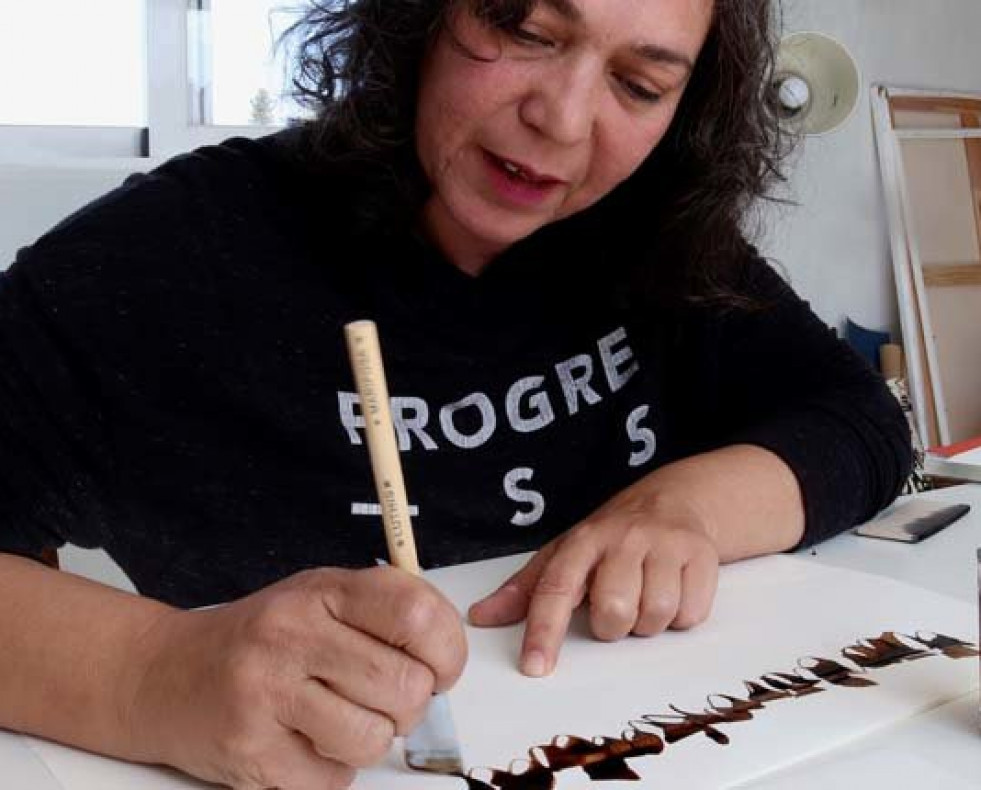 Caligrafía artística para el recuerdo en la era digital