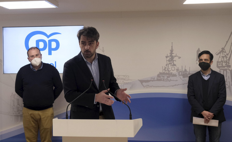 El Partido Popular secunda la huelga del 10-M y acusa al PSOE del “abandono” que sufre Ferrolterra