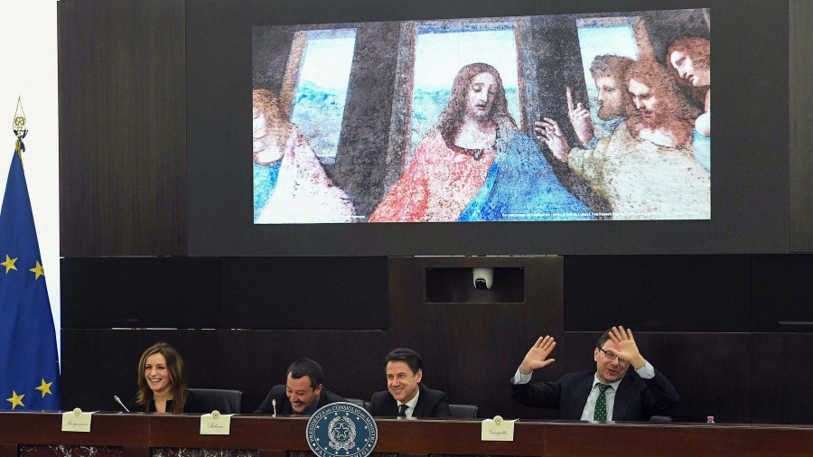 Italia reivindica el genio de Leonardo Da Vinci