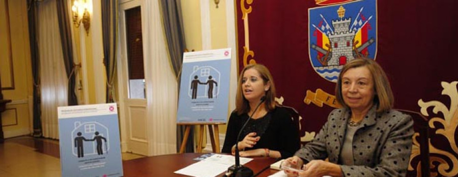 Concello y UDC difunden entre jóvenes y mayores el programa de convivencia intergeneracional