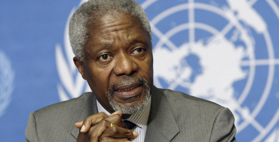Muere Kofi Annan, exsecretario general de la ONU y premio Nobel de la Paz