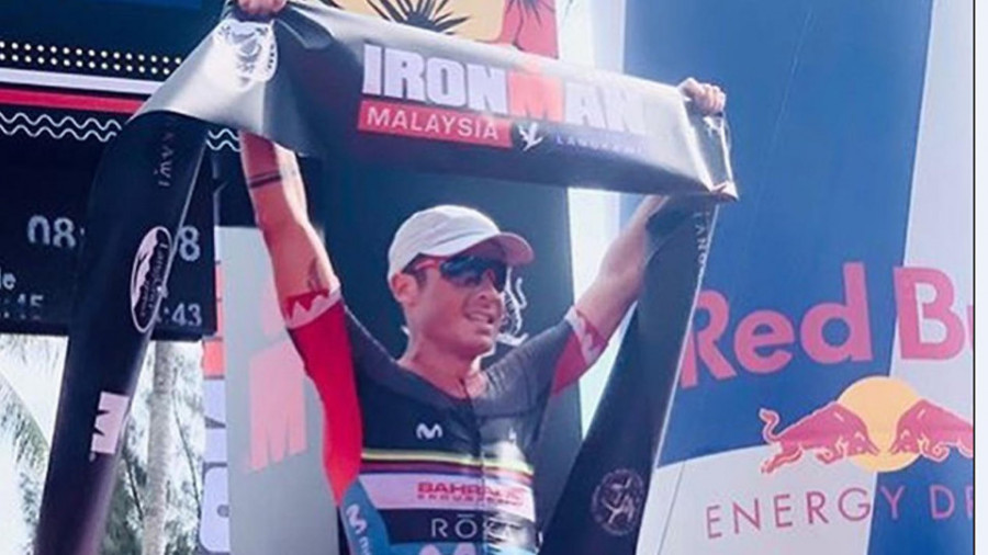 Gómez Noya ya tiene el billete para el Ironman de Kona 2020