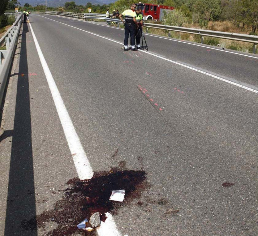 Fallece un ciclista arrollado por una furgoneta